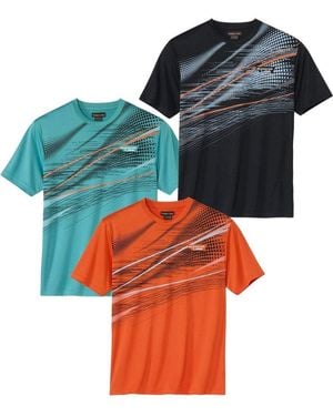 BoohooMAN Atlas For Men Sports T-shirt (pack Of 3) - Red