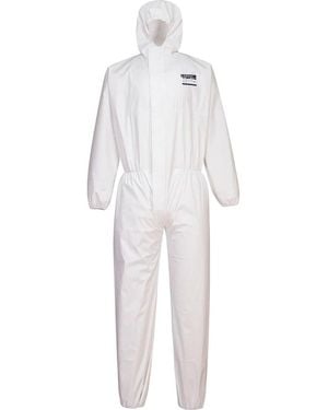 BoohooMAN Portwest Biztex Pro Overalls - White