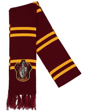 BoohooMAN Gryffindor Winter Scarf - Red