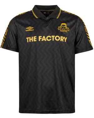 BoohooMAN Umbro Factory Records Away Jersey - Black