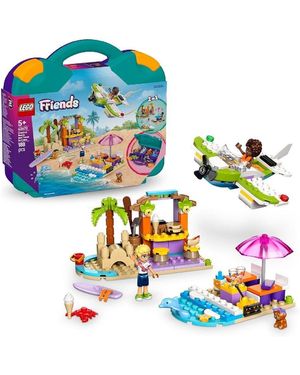 BoohooMAN Lego Friends Creative Beach And Travel Suitcase - Blue