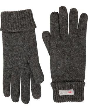 BoohooMAN Mountain Warehouse Warm And Cosy Lightweight Thinsulatetm Fleece Lined Wool Blend Gloves - Black