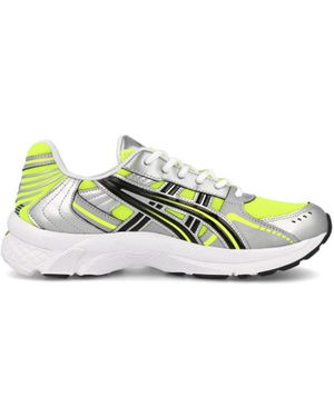 BoohooMAN Asics Gel-kyrios Lace-up Yellow Synthetic Trainers - Green