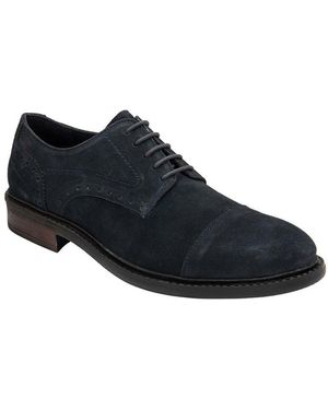 BoohooMAN Lotus 'lexton' Suede Lace-up Shoes - Black