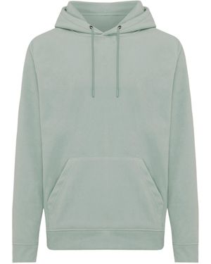 BoohooMAN Iqoniq Trivor Microfleece Hoodie - Green