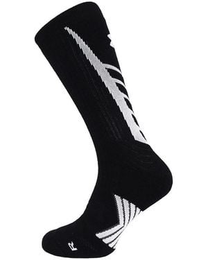 BoohooMAN Under Armour Undeniable Black/white Crew Socks