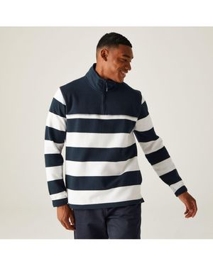 BoohooMAN Regatta 'agilno' Half Zip Sweatshirt - Blue