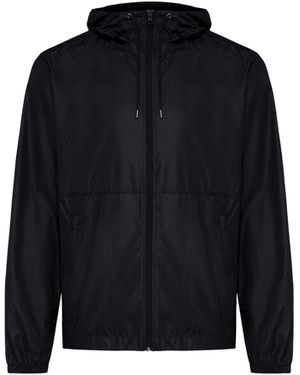 BoohooMAN Iqoniq Logan Polyester Lightweight Jacket - Black