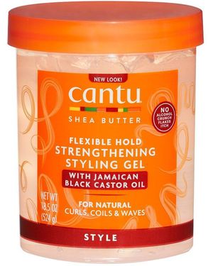 BoohooMAN Jamaican Black Castor Oil Styling Gel 524g - Orange