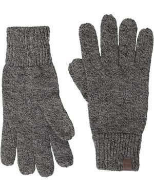 BoohooMAN Mountain Warehouse Compass Knitted Glove Everyday Winter Warm Gloves - Grey