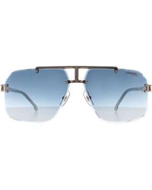BoohooMAN Rimless Gold Blue Gradient 1054/s