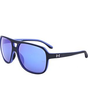 BoohooMAN Under Armour Uacruise-0vk-61 Aviator/navigator Sunglasses - Blue