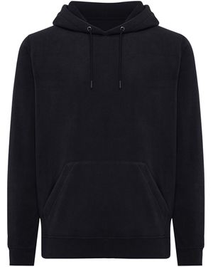 BoohooMAN Iqoniq Trivor Microfleece Hoodie - Blue