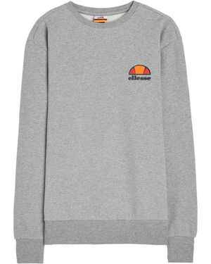 BoohooMAN Ellesse Diveria Sweatshirt - Grey
