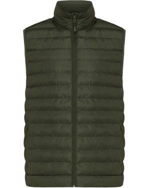 BoohooMAN Iqoniq Meru Polyester Body Warmer - Green