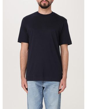 BoohooMAN Boss Crew Neck Short Sleeve Tee - Blue T-shirts