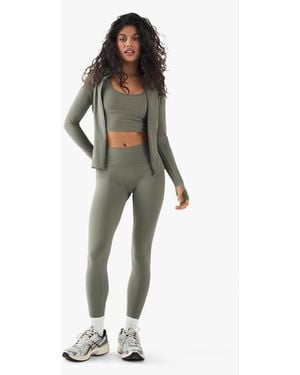 BoohooMAN Dsgn Studio Highwaist Ultra Sculpt Legging - Green