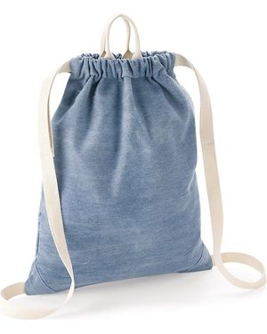BoohooMAN Denim Gymsac - Blue