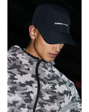 BoohooMAN Common Pace Perforated Running Cap - Black