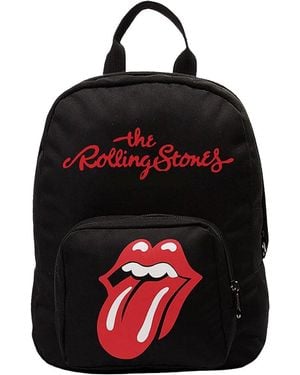 BoohooMAN The Rolling Stones Classic Tongue Mini Backpack - Red