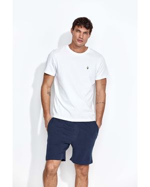 BoohooMAN Panos Emporio Element Organic Cotton T-shirt Pride - White
