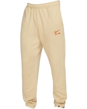 BoohooMAN Plain Beige Joggers - Natural