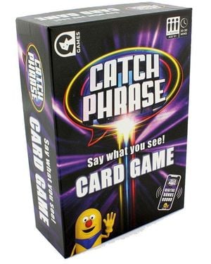 BoohooMAN Ginger Fox Catchphrase Say What You See Card Game - Black