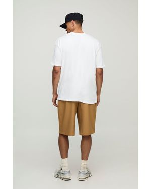 【boohoo】モンテカルロ Cigar Club Tシャツ Boohoo Oversized Monte Carlo Cigar Club T-Shirt in White