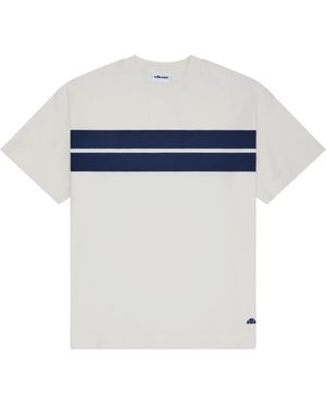 BoohooMAN Ellesse Jamonde Tee - White