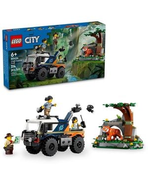 BoohooMAN Lego City Jungle Explorer Off Road Truck - Green
