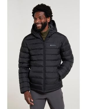 BoohooMAN Mountain Warehouse 'seasons' Everyday Wear Faux Fur Lined Padded Jacket - Black