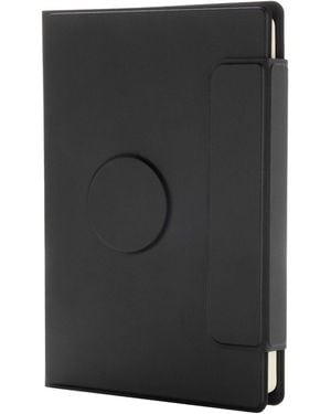 BoohooMAN Xd Xclusive Stuart Magnetic Pu A5 Portfolio - Black
