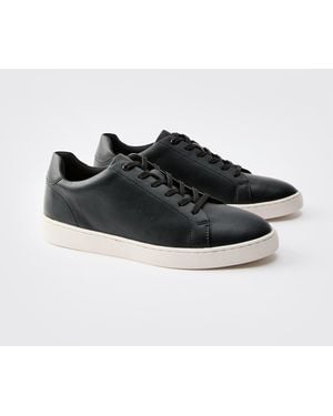 BoohooMAN Essential Pu Trainer - Black