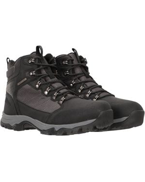 BoohooMAN Mountain Warehouse 'iceberg Extreme' Waterproof Durable Non Slip Grip Walking Boots - Black