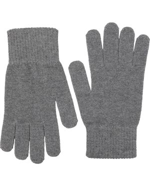 BoohooMAN Mountain Warehouse Comfortable Fit Classic Design Everyday Knitted Merino Gloves - Grey
