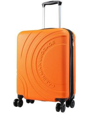 BoohooMAN Cabin Max Velocity Expandable Cabin Suitcase 55x40x20cm - Orange
