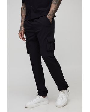 Technic Tall Al Stretch Cargo Skinny Pants - Black