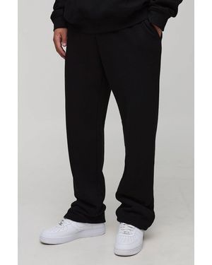 BoohooMAN Basic Straight Leg Jogger - Black
