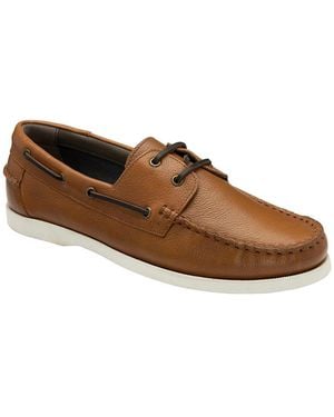 BoohooMAN Frank Wright Brown Suede 'knight' Boat Shoes
