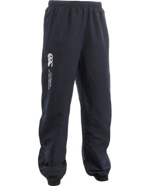 BoohooMAN Canterbury Open Hem Tracksuit Bottoms - Blue