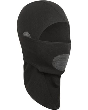 BoohooMAN Mountain Warehouse Universal Balaclava Warm Head Neck Face Cover Hollow Fibre - Black