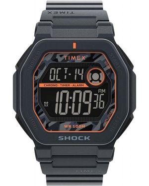 BoohooMAN Timex Tw2v93800 Command 45mm Quartz Watch - Black
