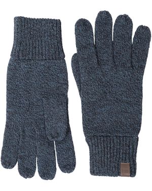 BoohooMAN Mountain Warehouse Compass Knitted Glove Everyday Winter Warm Gloves - Blue