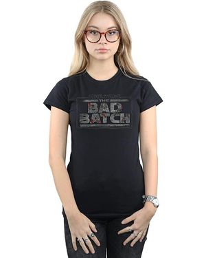 BoohooMAN Star Wars Logo T-shirt - Black