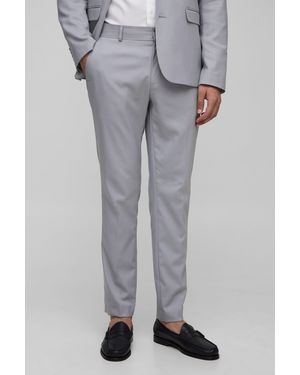 BoohooMAN Slim Suit Pants - Gray