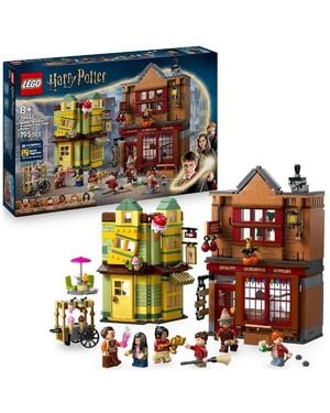 BoohooMAN Lego Harry Potter 76452 Quality Quidditch Supplies & Ice Cream 795 Piece Set - White