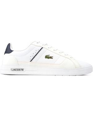 BoohooMAN Lacoste Europa Pro Trainers - White