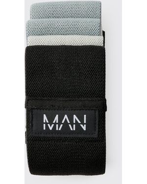 Boohoo Bandas De Resistencia Man Active - Negro