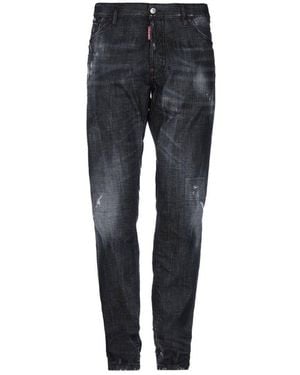 BoohooMAN Dsquared2 Faded Black Cool Guy Jeans