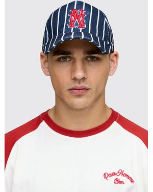 Boohoo Gorro De Pana Con Rayas - Blanco